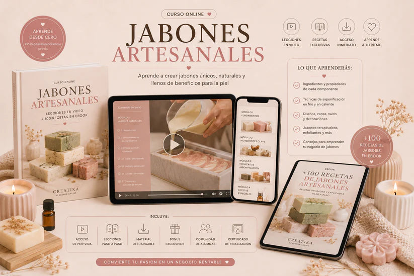 🧼Emprende con Jabones Artesanales