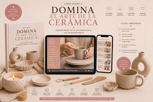 ✨ Domina el Arte de la Cerámica